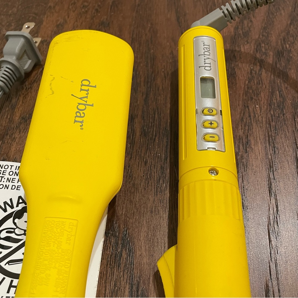 Drybar Curling Iron and Mini Straightening Brush
